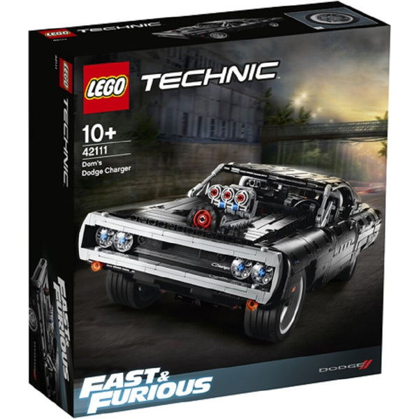 LEGO Technic Fast & Furious Dom’s Dodge Charger 42111 Race Car Building Set, New 2020 (1,077 Pieces) brickskw bricks kw q8 kuwait onilne store bricksq8