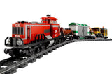 LEGO City Red Cargo Train 3677 - brickskw bricks kuwait