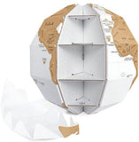 3D Scratch Globe Scratch Off World Map