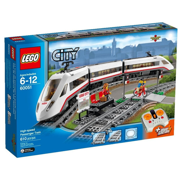 LEGO City Trains High-speed Passenger Train 60051- brickskw bricks kuwait