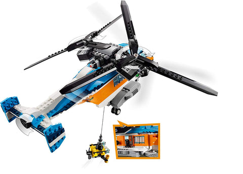 Creator Twin Rotor Helicopter 31096 3in1-4
