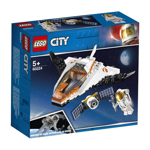 LEGO City Satellite Service Mission 60224 Building Kit, New 2019 brickskw bricks kw kuwaiit online store shop