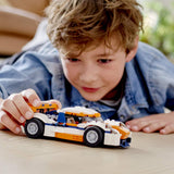 LEGO Creator 3in1 Sunset Track Racer 31089 Building Kit , New 2019 brickskw bricks kw kuwait online