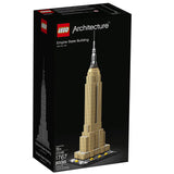 LEGO Architecture Empire State Building 21046 New York City Skyline Architecture Model Kit for Adults and Kids, Build It Yourself Model Skyscraper, New 2019 brickskw bricks kw kuwait online store