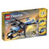 LEGO Creator 3in1 Twin Rotor Helicopter 31096 Building Kit, New 2019 brickskw bricks kw kuwait online store shop