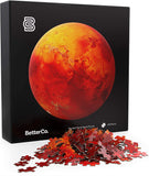 BetterCo. The Red Planet Mars Round Puzzle 500 Pieces