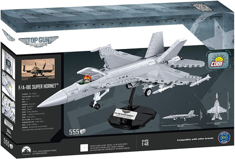 COBI TOP Gun: Maverick F/A-18E Super Hornet Silver-2