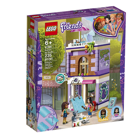 LEGO Friends Emma’s Art Studio 41365 Building Kit , New 2019 brickskw bricks kw kuwait online