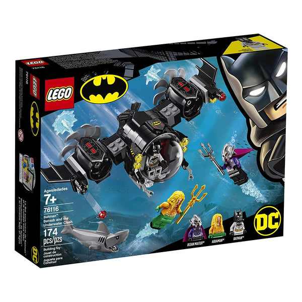 LEGO DC Batman: Batman Batsub and the Underwater Clash 76116 Building Kit, 2019 brickskw bricks kw kuwait online store