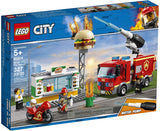 LEGO City Burger Bar Fire Rescue 60214 Building Kit (327 Pieces) brickskw bricks kw kuwait online store