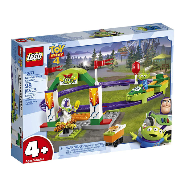 LEGO | Disney Pixar’s Toy Story 4 Carnival Thrill Coaster 10771 Building Kit, New 2019 brickskw bricks kw kuwait online store