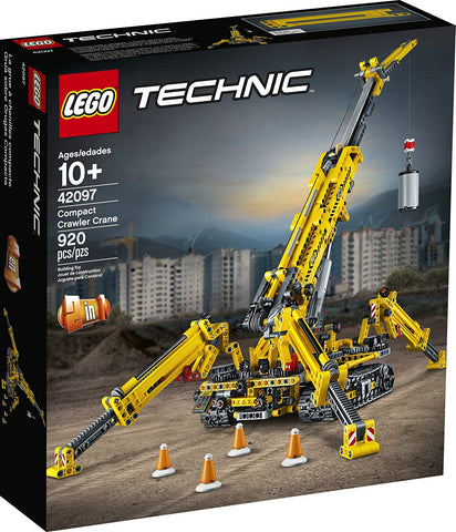 LEGO Technic Compact Crawler Crane 42097 Building Kit, New 2019 brickskw bricks kw kuwait online store shop