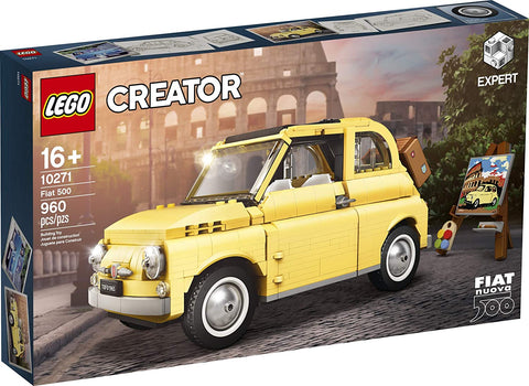 LEGO Creator Expert Fiat 500 10271 Toy Car Building Set for Adults and Fans of Model Kits Sets Idea, New 2020 (960 Pieces)