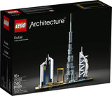 LEGO Architecture Skylines: Dubai 21052 Building Kit, Collectible Architecture Building Set for Adults, New 2020 (740 Pieces) brickskw bricks kw kuwait online store