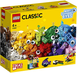 LEGO Classic Bricks and Eyes Building Blocks for Kids (451 Pcs) 11003 brickskw bricks kw q8 kuwait online store puzzle lego toys play baby kids adult تركيب ليقو ليجو ذكاء مهارات العاب محل 