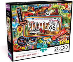 Buffalo Games - America's Main Street - 2000 Piece Jigsaw Puzzle brickskw bricks kw kuwait lego online store