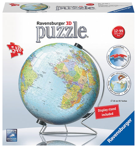 Ravensburger-The Earth 3D Puzzle 124367 brickskw bricks kw kuwait online