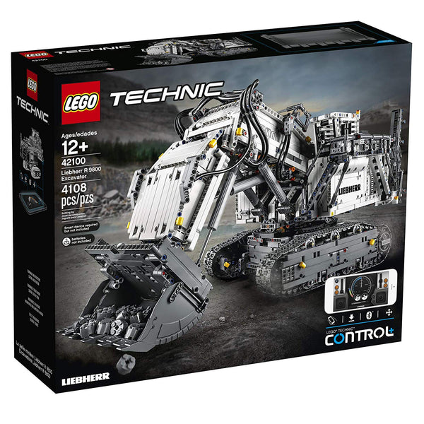 LEGO Technic Liebherr R 9800 Excavator 42100 Building Kit, New 2019 brickskw brixks kw kuwait online store shop