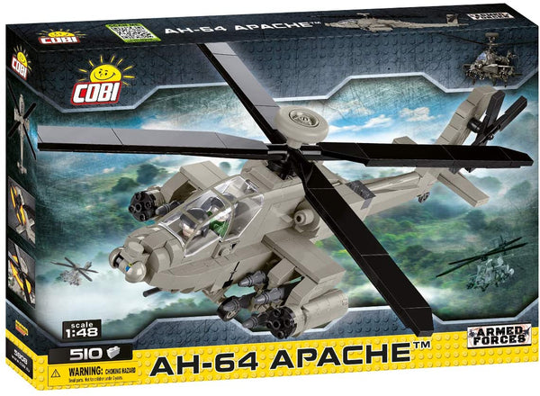 COBI Armed Forces AH-64 Apache Helicopter